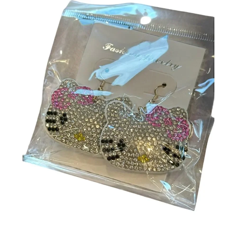 Hello Kitty BLING earrings